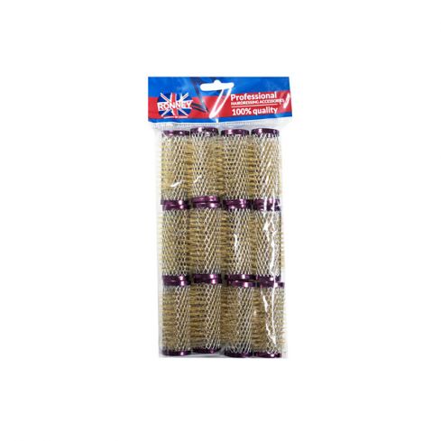 Metalowe wałki ze szczoteczką 25/63 mm