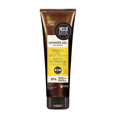 Hello Nature Marula Oil – Zmiękczający żel pod prysznic 250 ml