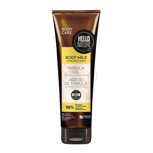 Hello Nature Marula Oil – Zmiękczające mleczko do ciała 250 ml