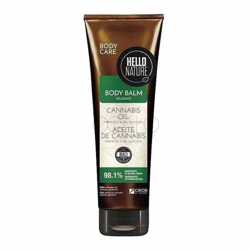 Hello Nature Cannabis Oil - Ujędrniający balsam do ciała 250 ml
