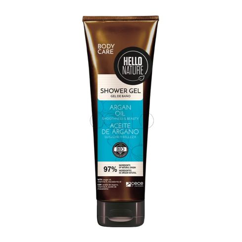 Hello Nature Argan Oil - Regenerujący żel pod prysznic 250 ml