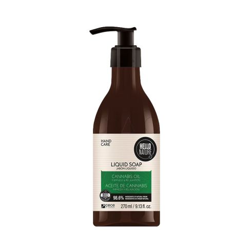 Hello Nature Cannabis Oil - Ujędrniające mydło do rąk 270 ml